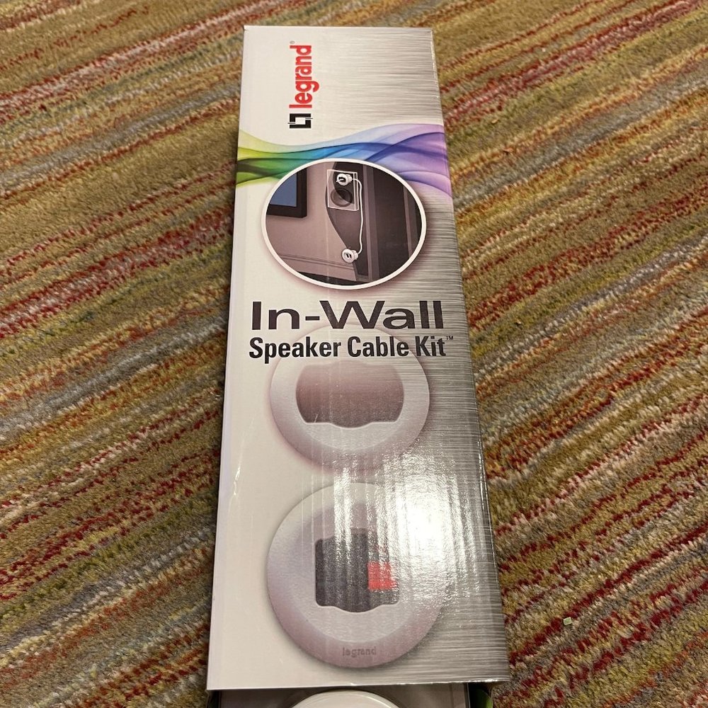 LEGRAND Wiremold - In-Wall Speaker Cable Kit